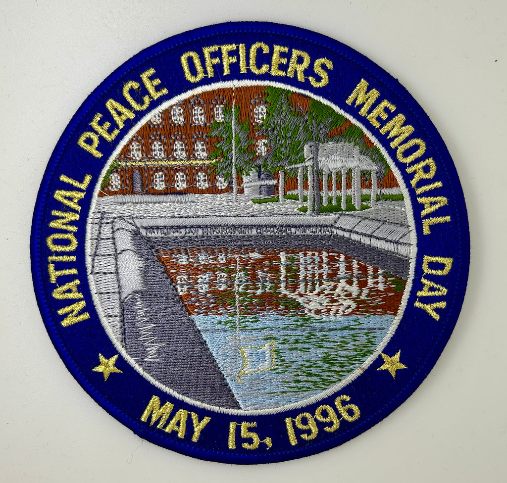 National Peace Officers Memorial Day PATCHES 2001 , 1996