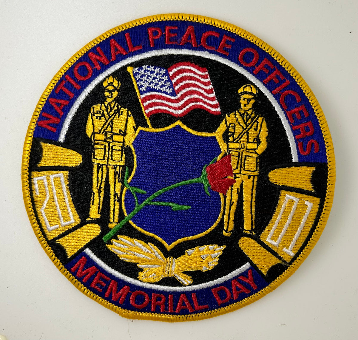 National Peace Officers Memorial Day PATCHES 2001 , 1996 – FOP DC Gift