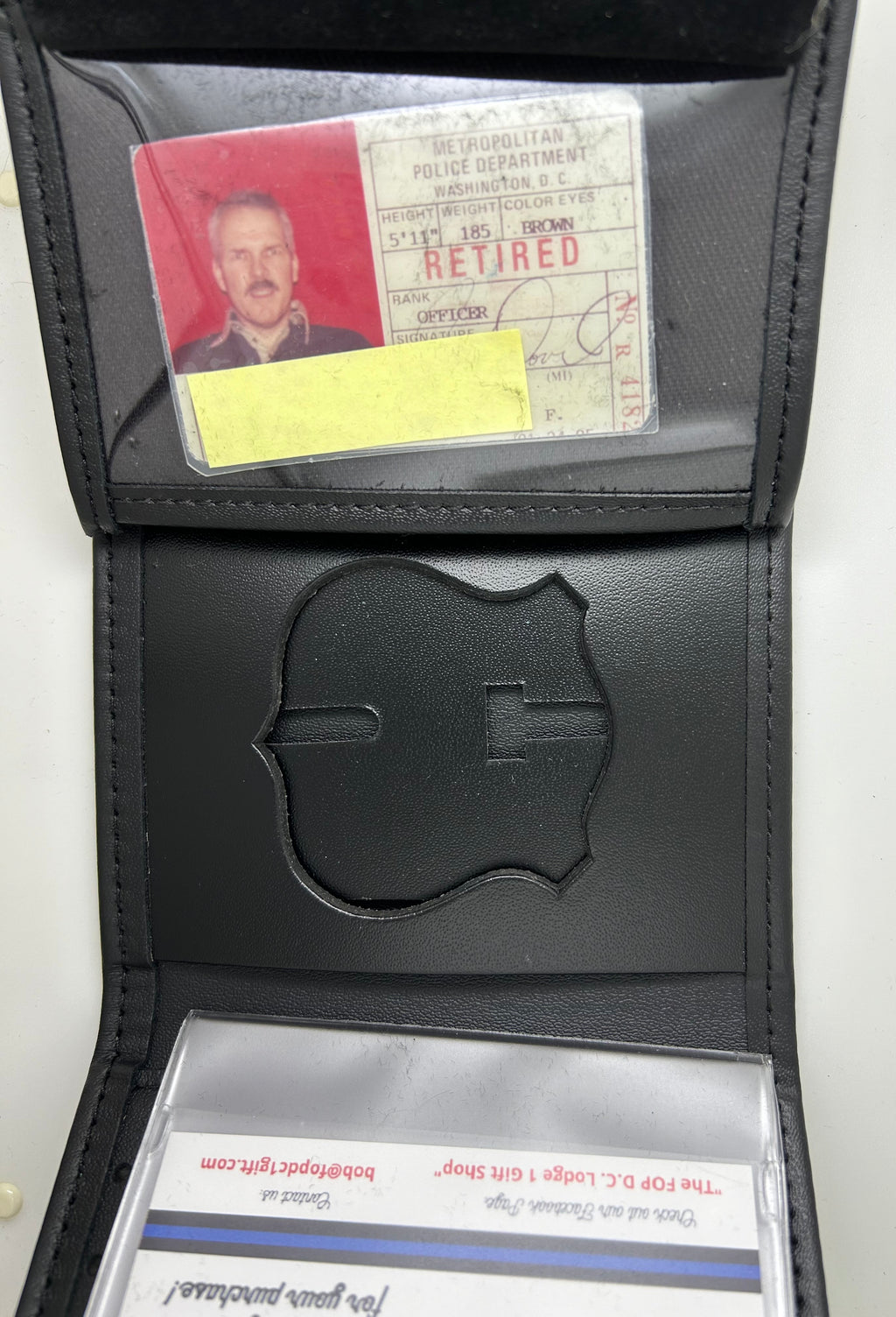 MPDC ID Badge Wallet, w/credit card holder