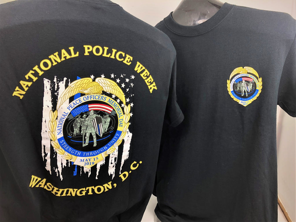 2019 National Police Week T-shirt SALE