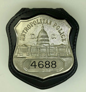 Clip-on MPDC Badge Holder